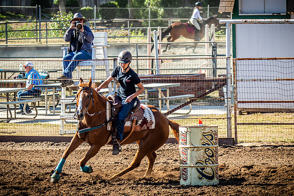 Barrel Racing Poway. CA 05/2022