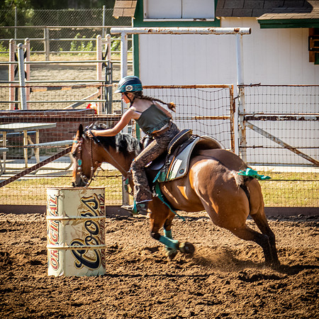 Barrel Racing Poway. CA 05/2022