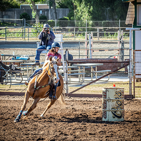 Barrel Racing Poway. CA 05/2022