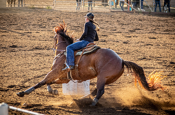 Barrel Racing Poway. CA 05/2022