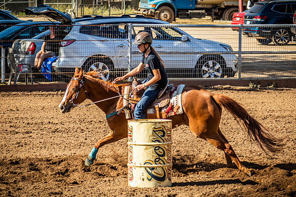 Barrel Racing Poway. CA 05/2022