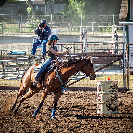 Barrel Racing Poway. CA 05/2022