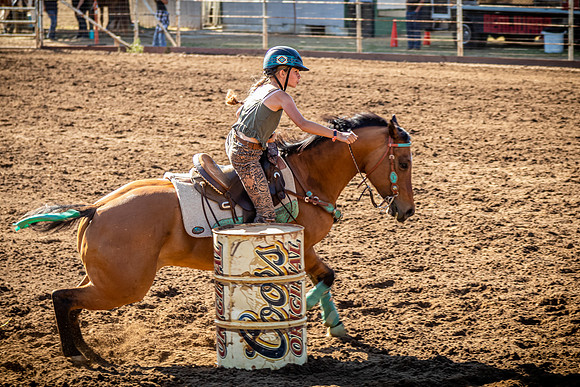Barrel Racing Poway. CA 05/2022
